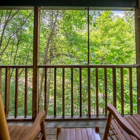 סביירוויל North Ridge Place Brand New Log Cabin With Hot Tub Great Location מראה חיצוני תמונה