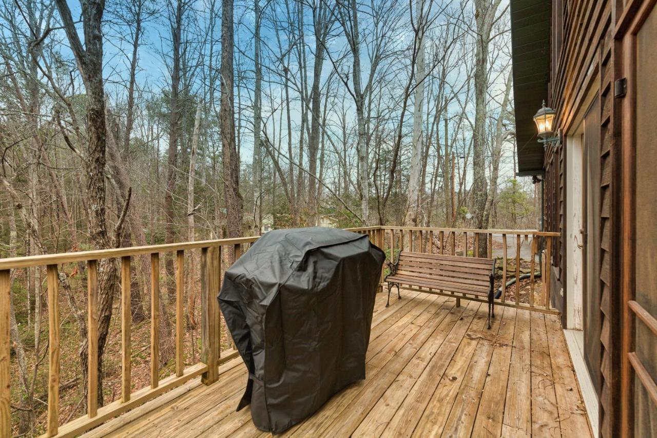 סביירוויל North Ridge Place Brand New Log Cabin With Hot Tub Great Location מראה חיצוני תמונה