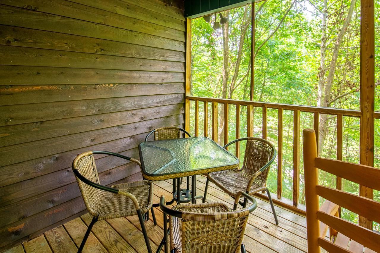 סביירוויל North Ridge Place Brand New Log Cabin With Hot Tub Great Location מראה חיצוני תמונה